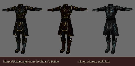 Rhazed Battlemage Armor / Доспехи Боевого Мага для TES IV: Oblivion