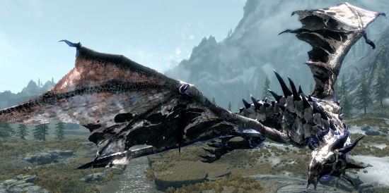 Deadly Dragons v 6.4.1b для TES V: Skyrim