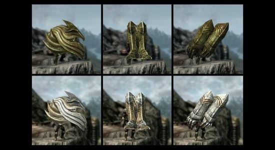 Elven Armor and Weapons для TES V: Skyrim