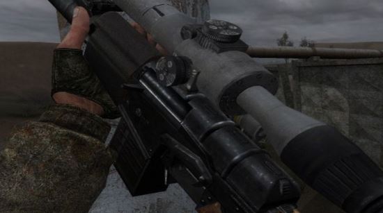 HD текстура винтовки "Винторез" и автомата "Вал" для S.T.A.L.K.E.R. Зов Припяти