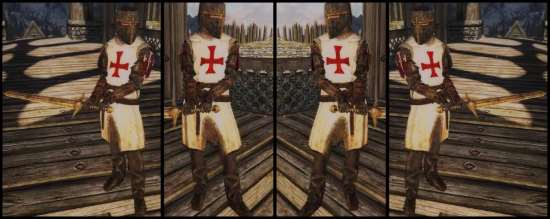 Templar Armor Set для TES V: Skyrim
