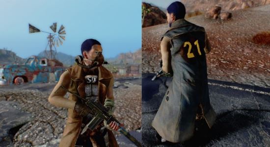 Armor of the rebel / Броня бунтаря для Fallout: New Vegas