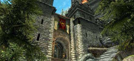 Замок Дракона Ривервудская версия для TES V: Skyrim