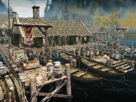 Улучшенные Доки / Better Docks для TES V: Skyrim