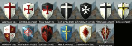 Доспехи Истинных Рыцарей / Medieval Warfare Armors для TES V: Skyrim