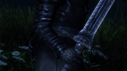 Insanitys Ebony Sword Replacer для TES V: Skyrim