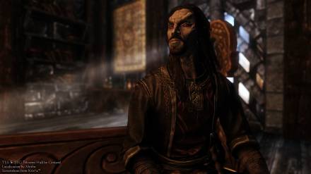 TEG Telvanni Hall / Зал Телванни для TES V: Skyrim