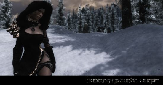 Hunting Grounds Outfit \ Одеяние охотника Хирсина для TES V: Skyrim
