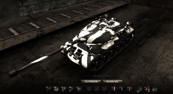 Зимняя шкурка для ИС-3 для World of Tanks