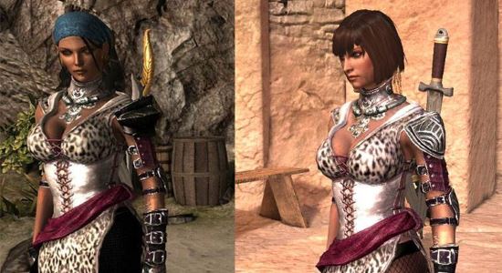 Броня Белого Леопарда для Dragon Age 2