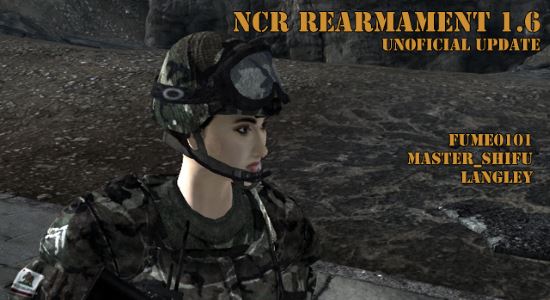 NCR Rearmament 1.6.1 (unofficial update) для Fallout: New Vegas