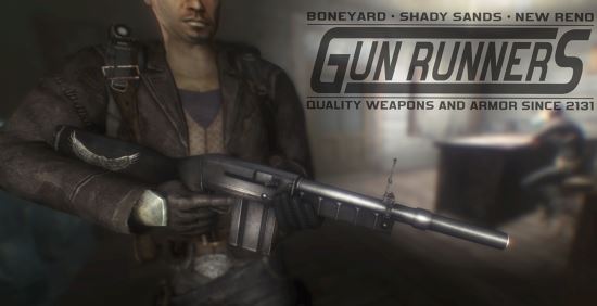 25mm APW Gun Runners Arsenal для Fallout: New Vegas
