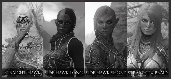 NUHairstyles для TES V: Skyrim