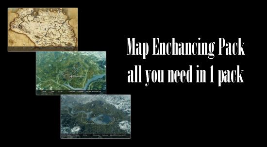 Настройте вашу карту так, как вам нужно \ Map Enchancing Pack для TES V: Skyrim
