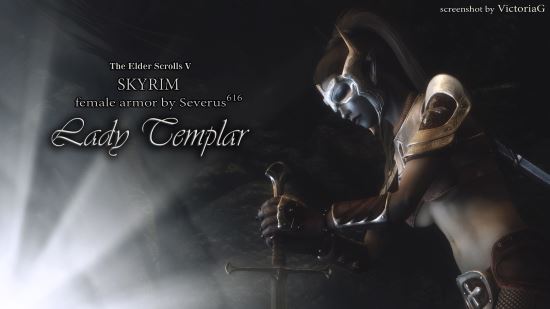 [No LB] Lady Templar / [Не LB] Искушенная храмовница для TES V: Skyrim
