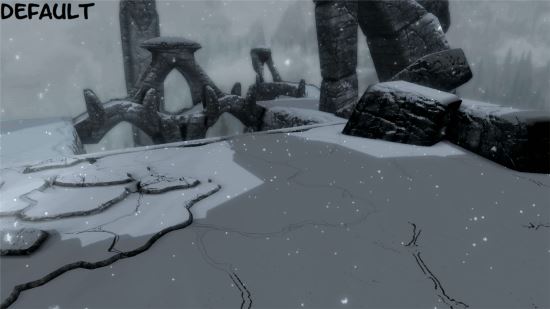 Улучшенный динамичный снег \ Better Dynamic Snow для TES V: Skyrim
