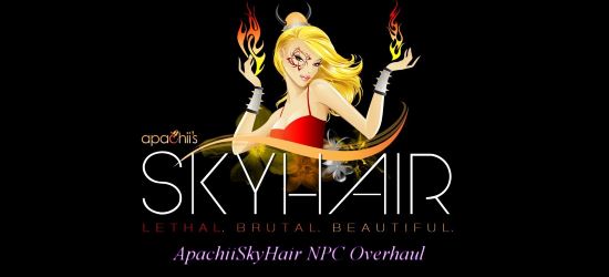 Новые причёски от Апачи на всех НПС / ApachiiSkyHair NPC Overhaul для TES V: Skyrim