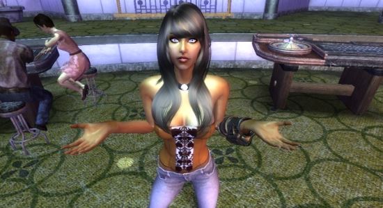Corset Outfits with Denim Jeans для Fallout: New Vegas