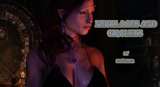 Necklaces and circlets with and without gems для TES V: Skyrim