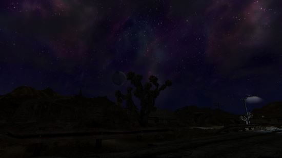 Vurts Dramatic Night Skies для Fallout: New Vegas