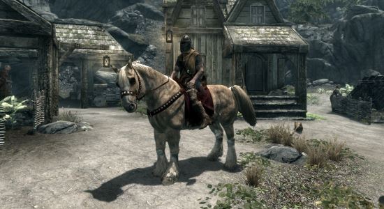 Лошади с имперской сбруей для TES V: Skyrim