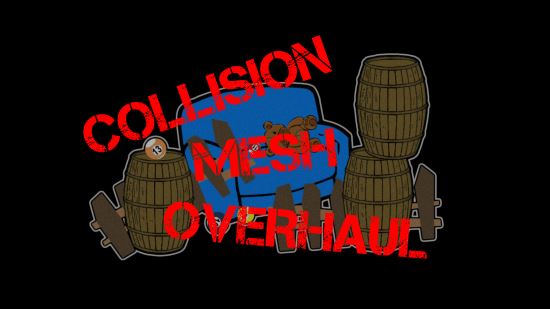Collision Mesh Overhaul WIP для Fallout: New Vegas