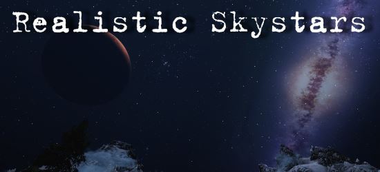 Realistic Skystars / Реалистичные звёзды для TES V: Skyrim