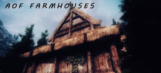 AOF Farmhouses / Ретекстур сельских домов для TES V: Skyrim