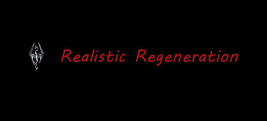 Реалистичная Регенерация v 3.11 для TES V: Skyrim