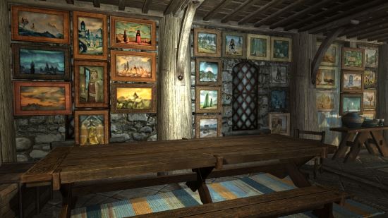 Paintings and Frames / Коллекция картин для TES V: Skyrim