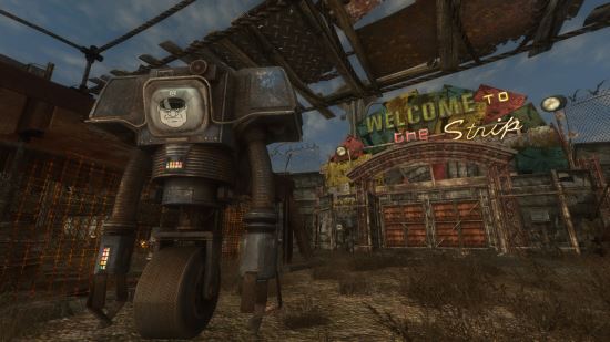 Securitrons Hires retexture / Высококачественный ретекстур Секьюритронов для Fallout: New Vegas