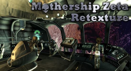 DLC Mothership Zeta ReTexture для Fallout 3