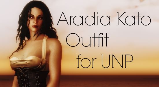 Aradia Kato Outfit for UNP для TES V: Skyrim