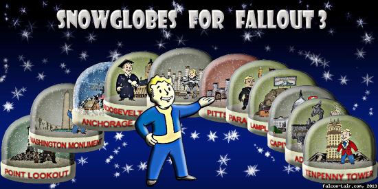 Снежные шары / Snowglobes для Fallout 3