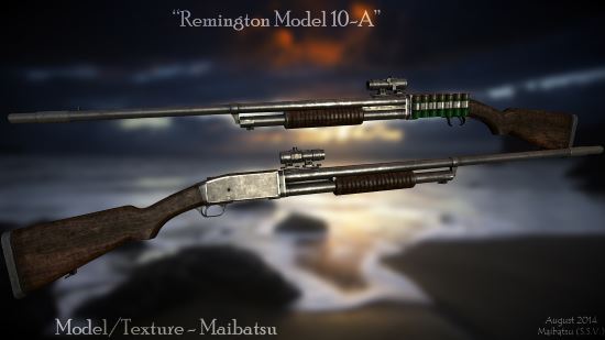 Ремингтон модель 10-А / Remington Model 10-A для Fallout: New Vegas