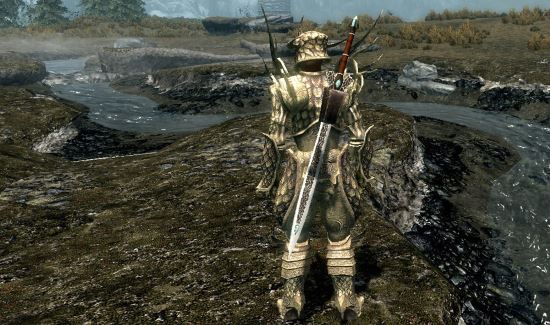Броня и оружие из мода Gift Of Kynareth для TES V: Skyrim