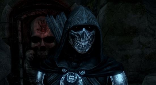 Nightingale Skull Mask для TES V: Skyrim