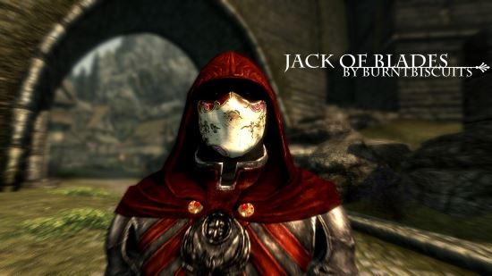 Jack of Blades / Соловьиная броня Джека из тени для TES V: Skyrim