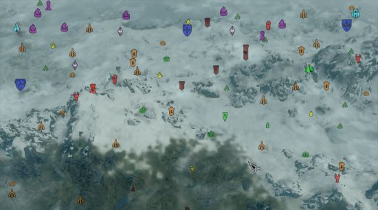 Fully Colored Map Makers для TES V: Skyrim