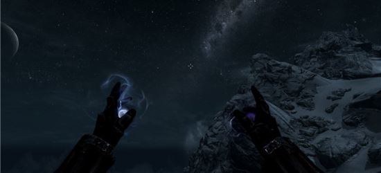 HQ Млечный путь - HQ Milky way galaxy для TES V: Skyrim