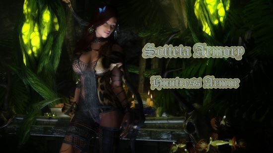 Sotteta Armory. Huntress Armor для TES V: Skyrim