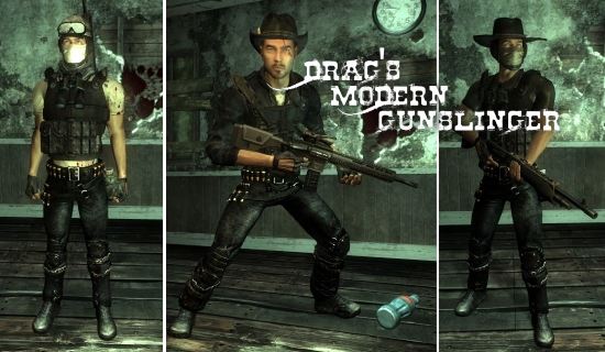 Modern Gunslinger Armor для Fallout: New Vegas