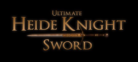 Ultimate Heide Knight Sword для Dark Souls II
