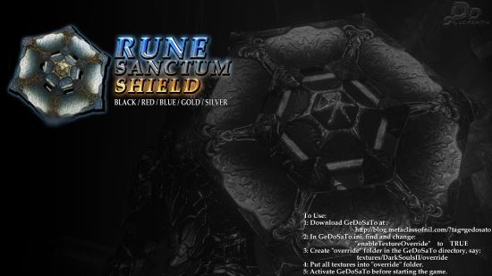 Rune Sanctum Shield для Dark Souls II