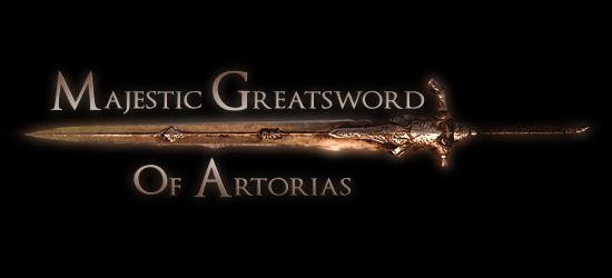 Majestic Greatsword of Artorias для Dark Souls II