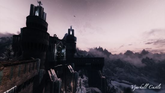 Vjarkell Castle / Замок "Небесное сияние" для TES V: Skyrim
