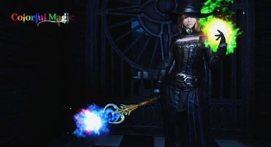 Colorful Magic / Яркая Магия для TES V: Skyrim