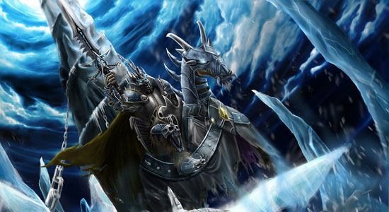 Плащ для брони короля-Лича / Lich King Cape edit для TES V: Skyrim