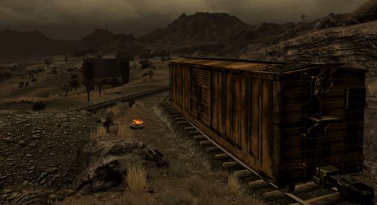 Вагон-Убежище для Fallout: New Vegas