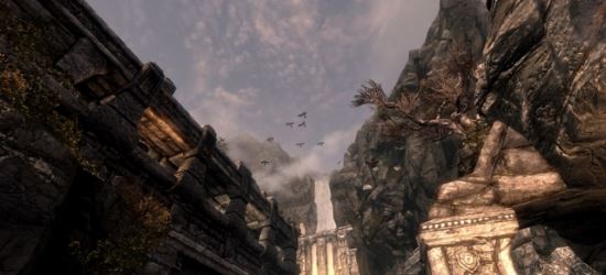 Birds and Flocks / Стаи птиц для TES V: Skyrim